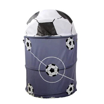

Collapsible Laundry Basket Storage Barrels Storage Barrel Polyester Cloth Toy Store