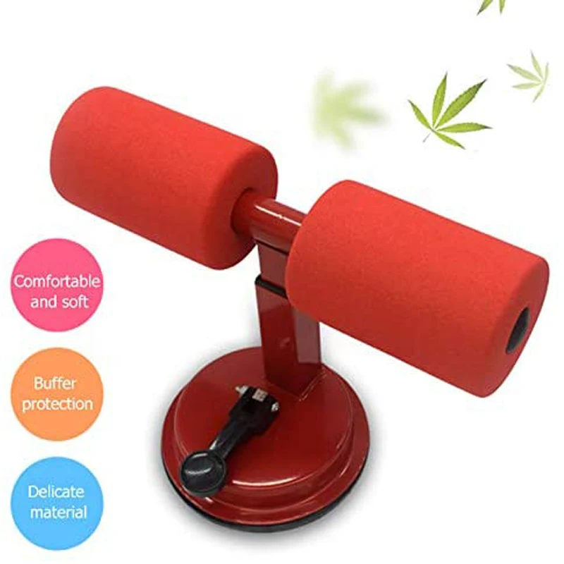 Portable Floor Push Up Bar , Adjustable Sit Up Assistant Abdominal，Fitness Training Equipment, Sport Equipment for Home Exercise
