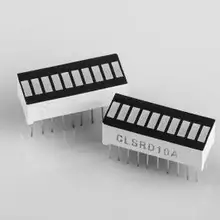 5 шт. цифровая трубка красный зеленый 10 позиционный ЖК-цифровой дисплей трубка AS/BS 10-сегментный 10 бит линия