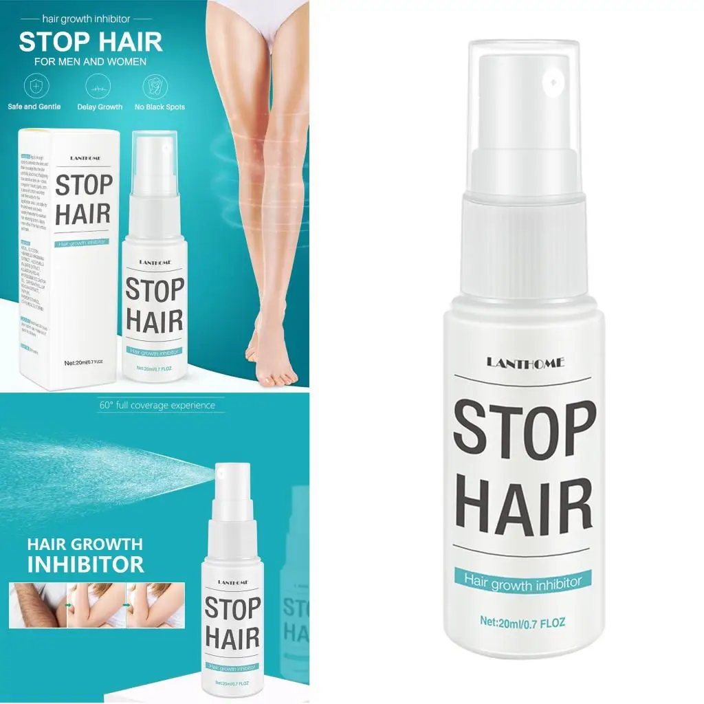 Painless Hair Removal & Armpit Legs Arms Private Parts Hair Growth Inhibitor Spray
