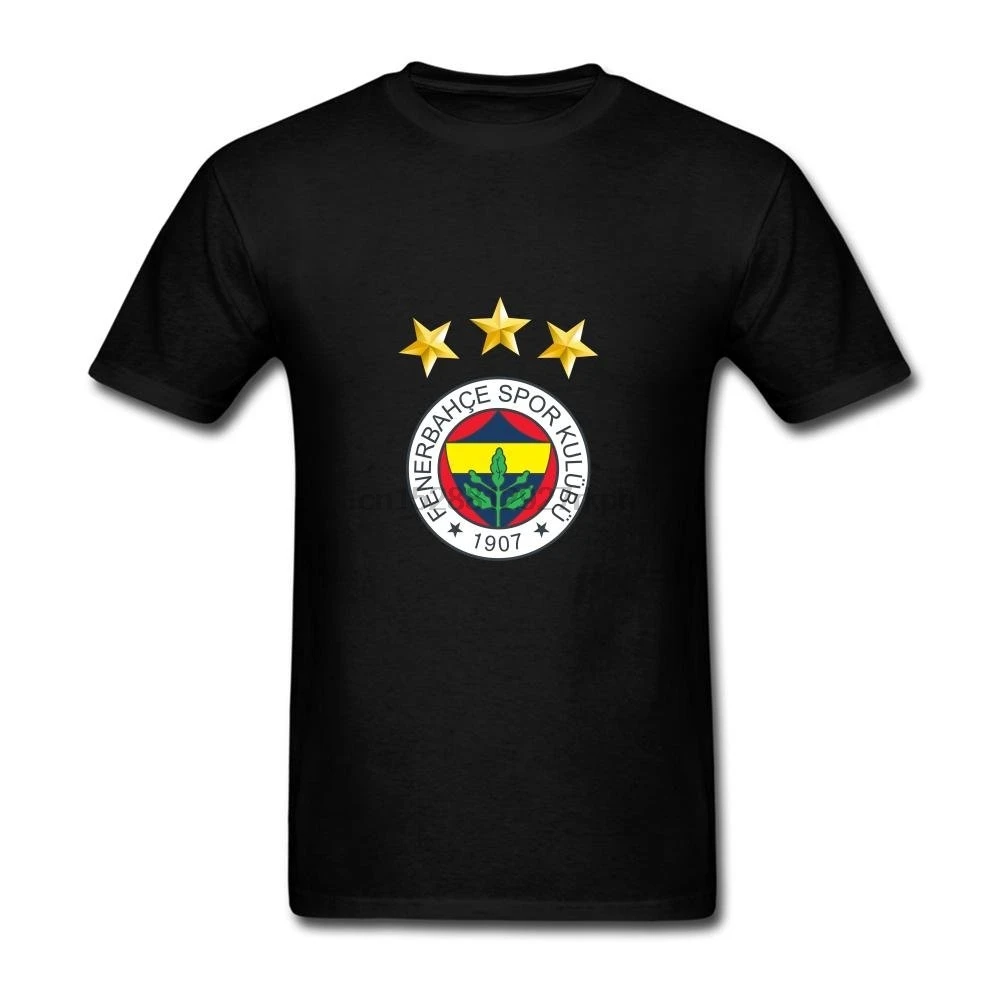 

ANNLIN Men's Fenerbahce Logo T Shirts