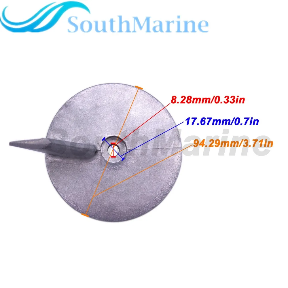 Anodo de Borracha para Yamaha Motor Externo 50hp 664-45371-01 Serra 18-6096 25hp 30hp 40hp 7 Cheap Motor do barco
