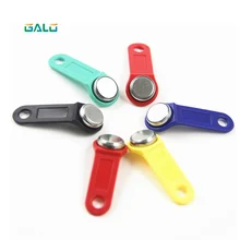 GALO 100 adet/grup TM yeniden yazılabilir RFID dokunmatik bellek anahtar RW1990 iButton kopya kartı Sauna anahtar etiketi etiketleri llaveros llavero etiket jetonu