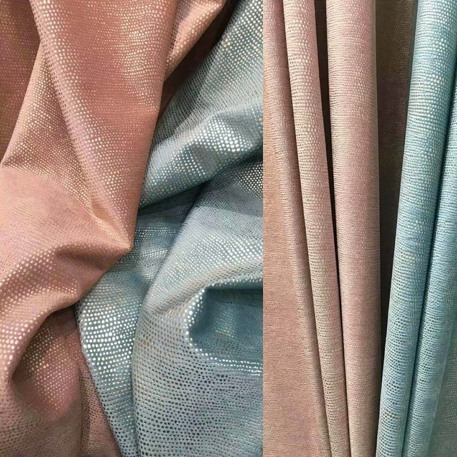 

bedroom Solid color curtains pure color flash dot window curtain living room best quality velvet drapes Designer luxury curtains