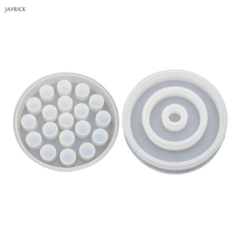 

Resin Molds DIY Handmade Crystal Silicone Mold Epoxy Pigment Bottle Lipstick Storage Box UV Glue for jewelry making