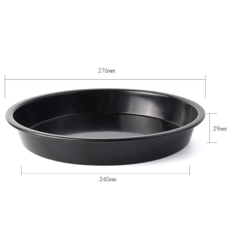 D Противень для пиццы из нержавеющей стали премиум-класса, антипригарная форма для выпечки, круглый лист для пиццы, поднос для печи, камни для пиццы, форма для выпечки, инструменты - Цвет: D