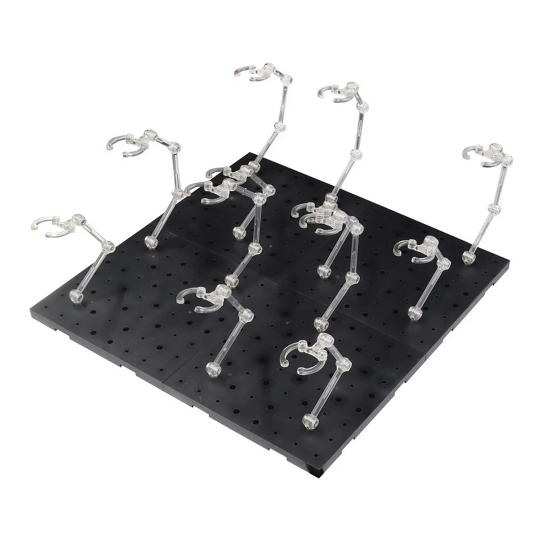 

12-in-1 Model Display Stand Action Figure Holder Bracket for 1/144 1/100 Gundam for MG forHG / for SHF /for SIC