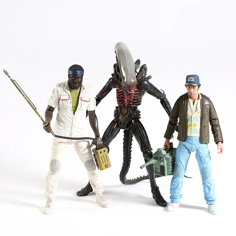 Инопланетянин NECA 40 я годовщина Vol.2 Big Chap Parker Бретт кровавая фигурка ПВХ Фигурки