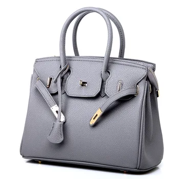 

Bags For Women 2020 New Bag European And American Fashion Lychee Pattern Platinum Slant Straddle One Shoulder Handbag