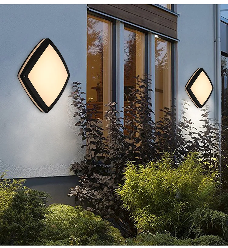

Nordic Wall Lamp Ip65 Led Aluminum Outdoor Indoor Wall lights Modern Wall Sconce For Home Garden Balcony Aisle Ceiling Lighting