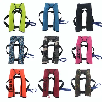 

Automatic Inflatable Life Jacket Professional Adult Swiming Fishing Life Vest Swimwear Water Sports Swimming Survival Jacket