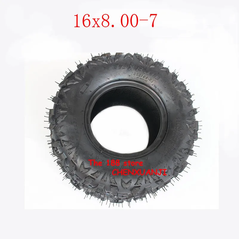 Хорошее качество 16x8.00 7 вакуумная шина ATV подходит для 50CC 90CC 70CC 110CC 125CC внешняя