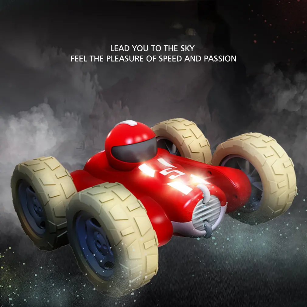 

Durable And Practical 2.4G Rotating Double-Sided Remote Control Stunt Car Dump Truck Gift For Children