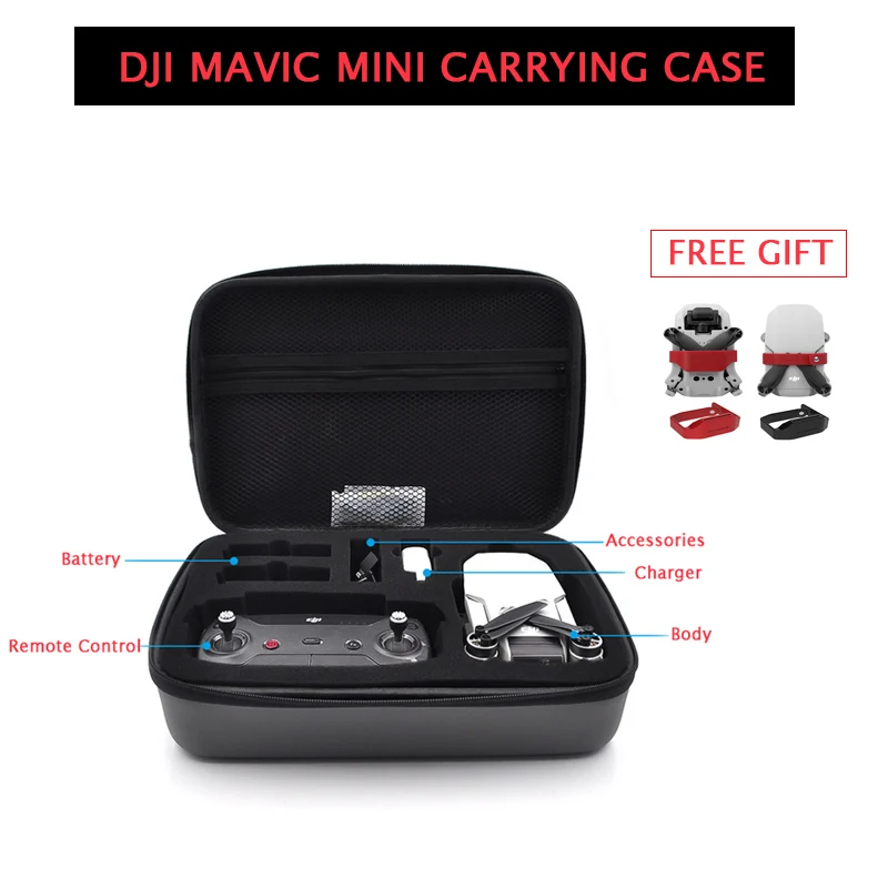 Водонепроницаемый чехол для переноски высокой емкости DJI Mavic Mini сумка