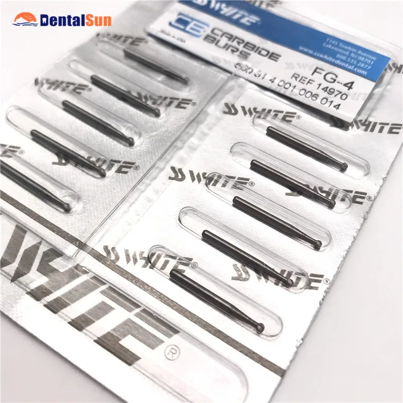 Dental Profession High Speed Carbide Bur 10 Pcaks With different sizse