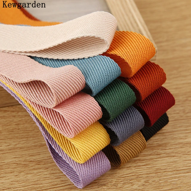 1 Twill Cotton Linen Ribbon