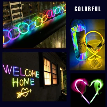 

HOT SALE 100 Pcs Light Glow Sticks Fluorescent for Event Festive Party Supplies Concert Decor Colorful Glow Sticks Festive Party