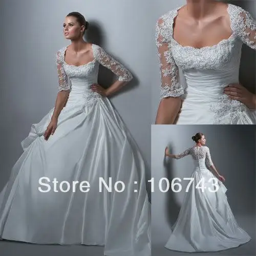 

theme free shipping 2016 new style best seiier Sexy bride wedding Custom size lace bandage appliques half wedding dress