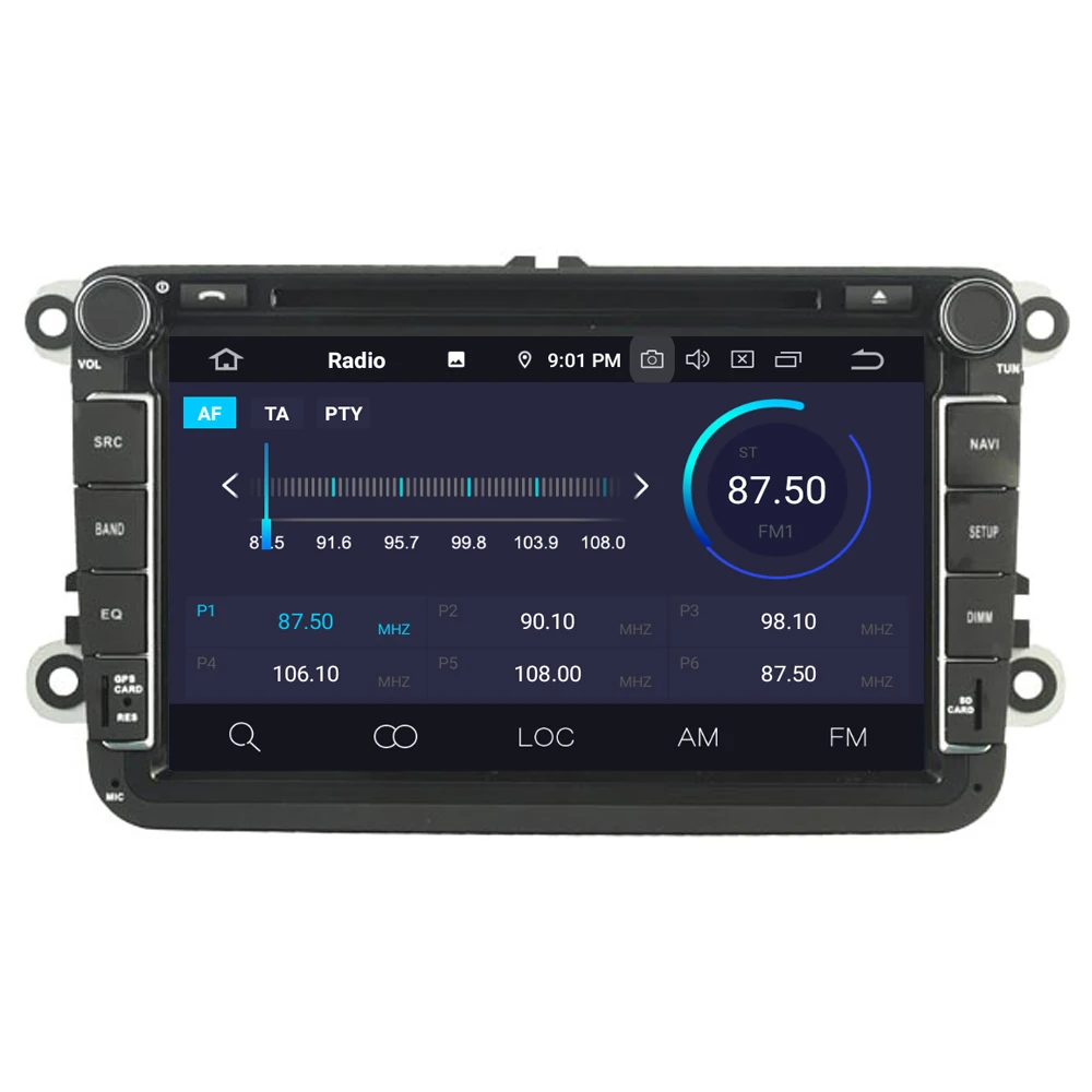 Cheap For Volkswagen For VW For Skoda Android Infotainment System RNS810 Autoradio Automotivo Car DVD GPS Central Multimedia Head Unit 3