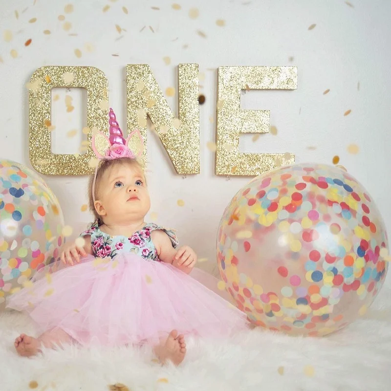36inch Giant Confetti Balloon Brithday Party Wedding Decoration Multicolor Inflatable Clear Latex Balloons Favos | Дом и сад