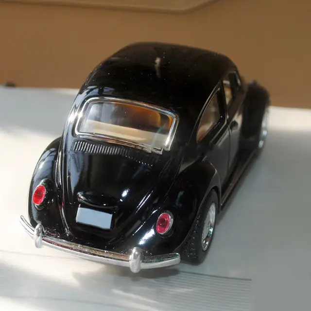 Limit Discounts  Newest Arrivals Vintage Beetle Diecast Pull Back Car Model Toy for Children Gift Decor Cute Figurines 6