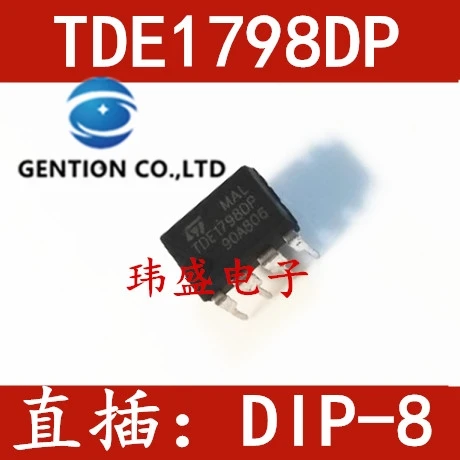 

10PCS TDE1798DP TDE1798 DIP-8 upright switch power management IC chip in stock 100% new and original