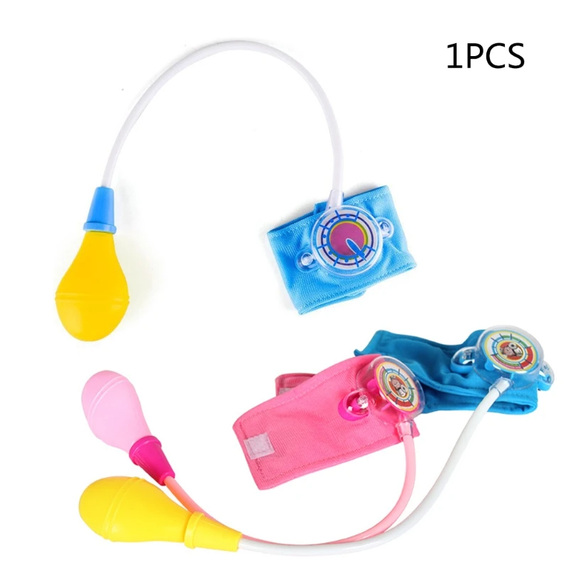 Children Simulation Family Doctor Toy Small Nurse Mini Blood Pressure Meter Medical Baby Boys Girls Pretend Play Toys | - Цена: 84,45 руб.