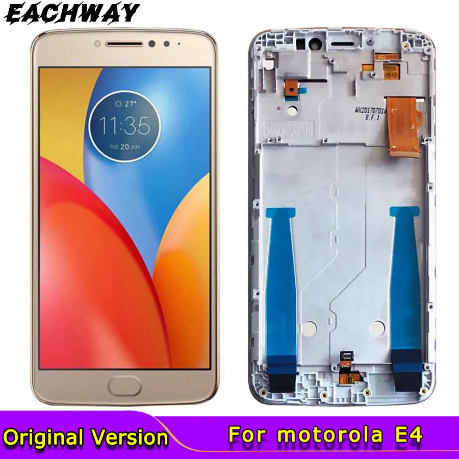 Écran LCD Pour Motorola Moto E4 (XT1766/1763/1761/1762) - écran Noir Neuf