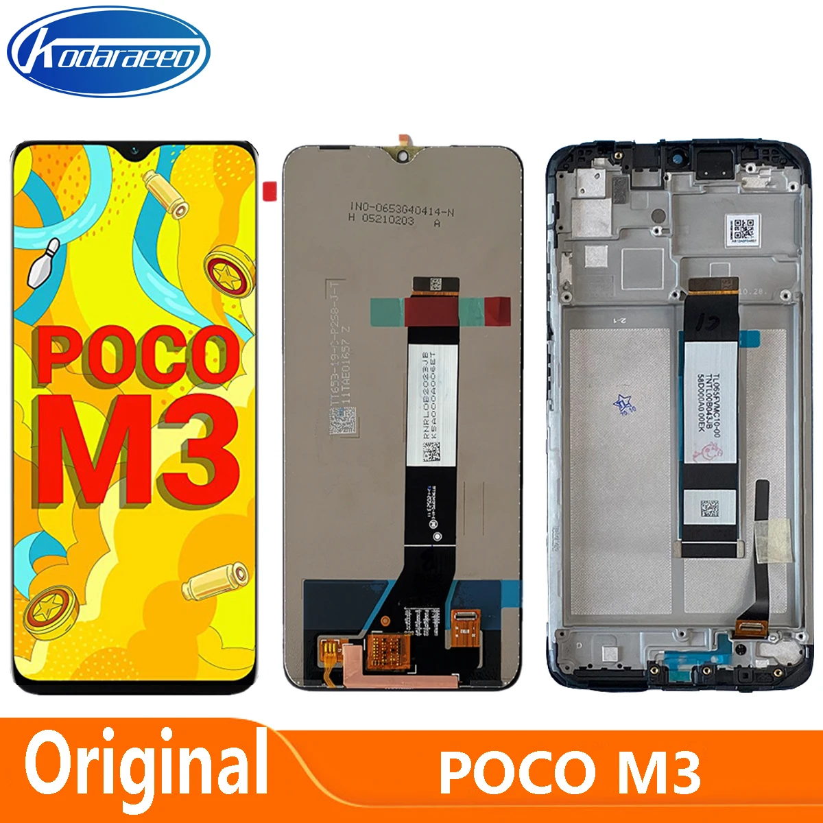 Original 6.53" For Poco M3 M2010j19cg M2010j19ct Lcd Display Screen