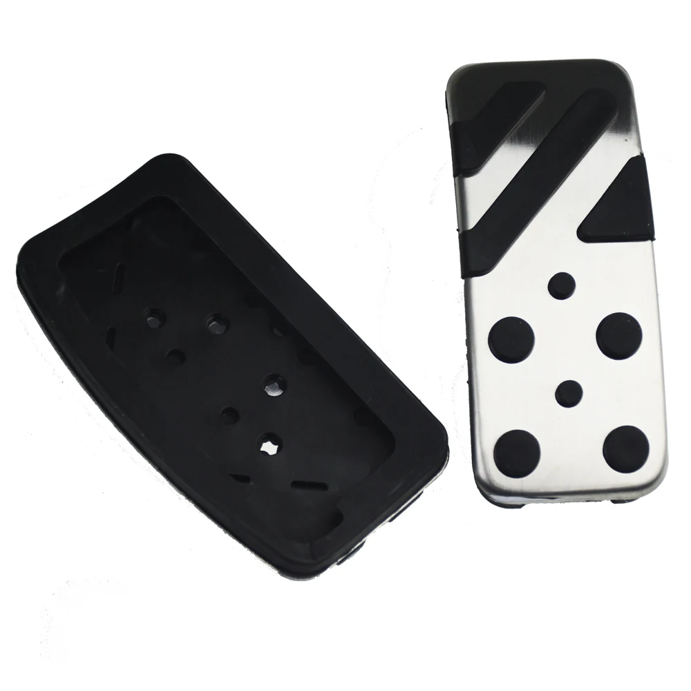 Car Clutch Brake Accelerator Pedal Foot Rest Pedals Covers For Mitsubishi PAJERO Eclipse RVR Cross Car Styling