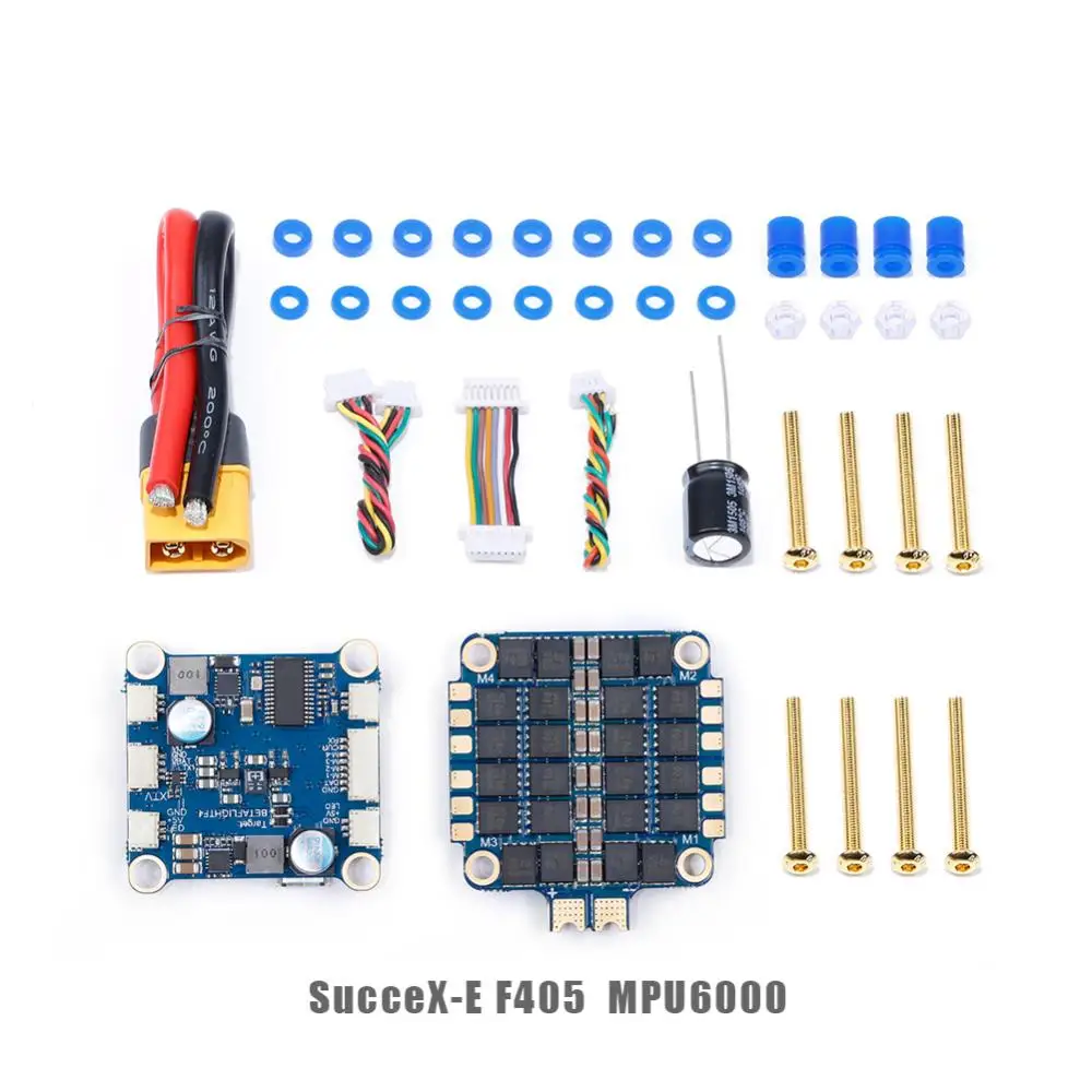 IFlight sucex-E F4 F405 Контроллер полета OSD& 45A Blheli_S 2-6S 4 в 1 бесщеточный ESC стек 30,5x30,5 мм для RC рама беспилотника