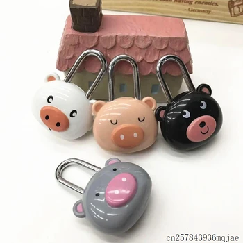 

20 Pcs 2 Digit Lock Pig Shape Password Lock Cabinet Suitcase Padlock for Student Backpack