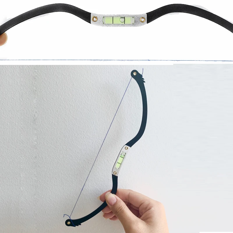 Microblading Permannet Makeup Bow and Arrow Line Ruler For String Pre Inked tattoo PMU Mapping Measuring Brow