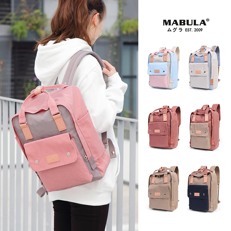 2020 New Waterproof Nylon Kids Backpack Girls For Middle School Student Travel Backpacks Vintage Children Schoolbags Women Bag