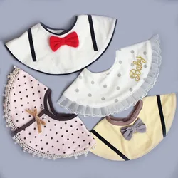 Babero de algodón puro para bebé recién nacido, Cuadrado de muselina impermeable, paño para eructar, accesorios para bebés, paños de gasa