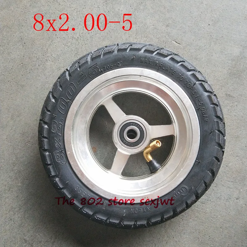 Lightning 8X2. 00-5 бескамерное колесо для карманного велосипеда мини контроллер электромотора для инвалидной коляски 8*2,00-5 покрышка шины