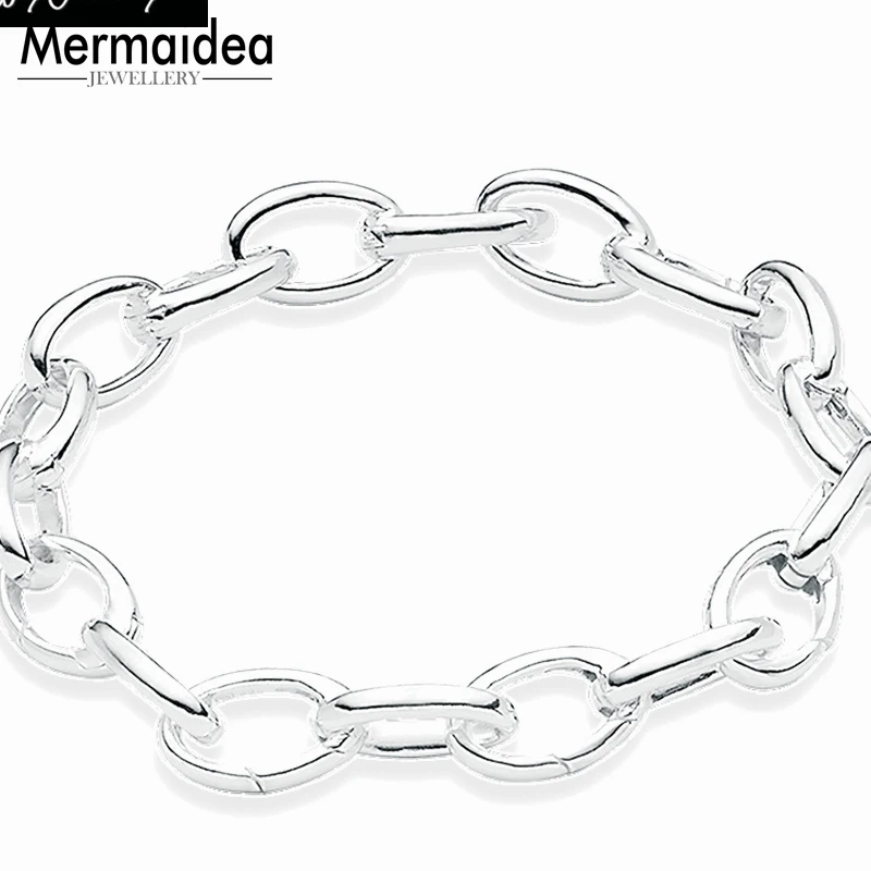 Браслет цепочка женский с серебряным покрытием 2020|Цепочки и браслеты| |