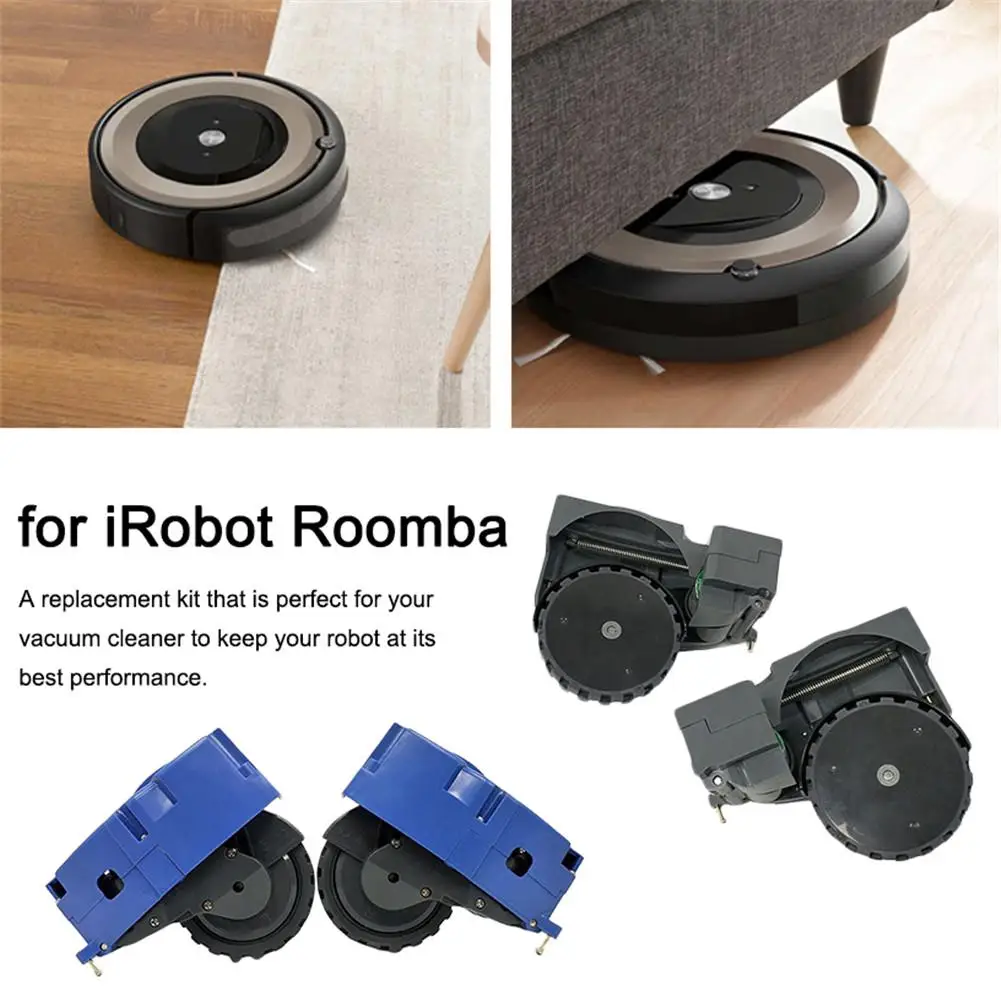Левый и правый колеса модуль пылесос аксессуары для IROBOT ROOMBA 529 595 650 770 780 880 аксессуар комплект колес