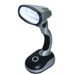 12 Светодиодный настольный светильник для чтения, практичный светильник, яркий Рабочий стол для кемпинга, портативный светильник на