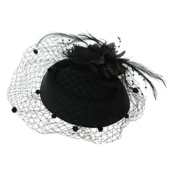 

Head Veil Short Flower Show Cheongsam Hair Bride Hat