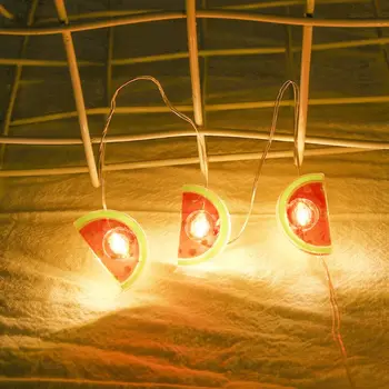 

20 LED Half Slice Watermelon Decorative String Lights Christmas Halloween for LED