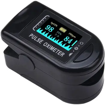 

Premium Mini Protable Finger Clip Pulse Oximeter Sp02 Fingertip Adult Heart Rate Monitor Applicable for Home Health Test Use