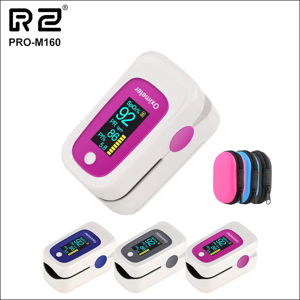 RZ Finger Pulse Oximeter Digital Pulsioximetro Portable Household Health Monitor Heart Rate SPO2 PR Sleep Monitor Pulse Oximeter