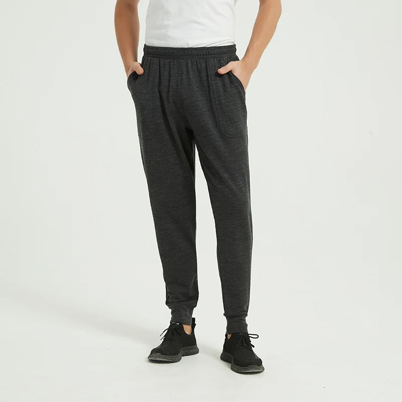 Merino Wool Men's sweatpants Woolly Clothing 300gsm terry thermal Wiching Breathable Anti-Odor 6