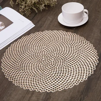 

Round Table Placemats Non-Slip Coaster Table Mats Dining Table Placemat Non-slip Restaurant Supplies Dining Table Accessorie