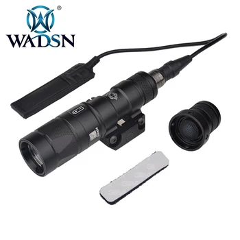 

WADSN Tactical Flashlight M300W KM1-A Scout Light 140Lumens Strobe Airsoft Torches Remote Switch Gun Hunting Mini Weapon Lights