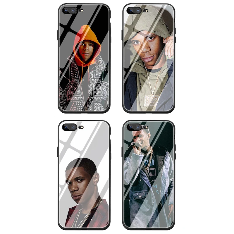 EWAU A Boogie wit da Hoodie закаленное стекло чехол для телефона чехол для iPhone 5 5S SE 6 6s 7 8 Plus X XR XS 11 Pro Max
