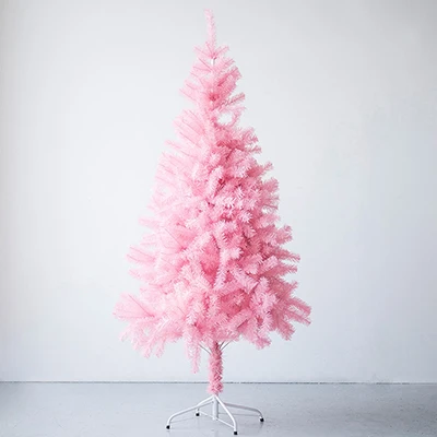 60/120/180CM Romantic Pink Christmas Tree Decorations Garland Long Vine Christmas Bauble Shopping Mall Window Arrangement Prop - Цвет: Christmas tree-L