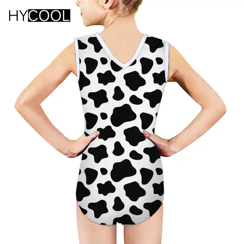 Cow print swimming costume Clearance