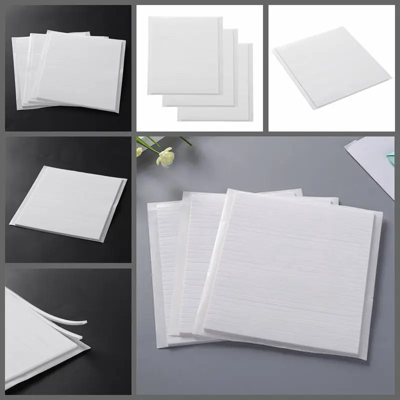 3Pcs/set Double-Sided Adhesive Foam Strips Instant and Permanent Bond Creating Shaker Cards Adding Dimension Simply Cut | Дом и сад